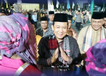Bupati BBS Membuka MTQ ke-XXIX Tingkat Kecamatan Mestong Tahun 2025