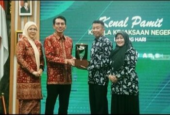 Bupati Fadhil Sambut Kenal Pamit Kajari Batanghari