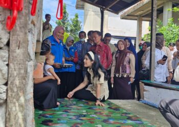 Wamen Ratu Ayu Tinjau SPPG, Hj. Hesti Haris Tegaskan Komitmen PKK Perkuat Gizi Keluarga