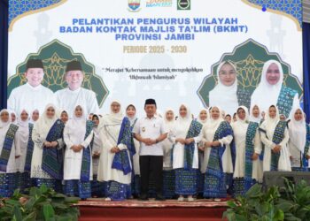 Hj. Hesti Haris Pimpin PW BKMT Provinsi Jambi Periode 2025–2030