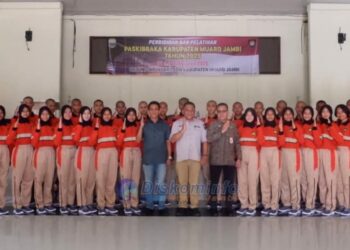 Sekda Muaro Jambi Hadiri Pelatihan Paskibraka Tahun 2025