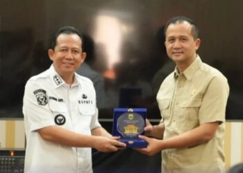 Bupati BBS Dampingi Gubernur Jambi Audiensi Dengan Menteri Transmigrasi RI