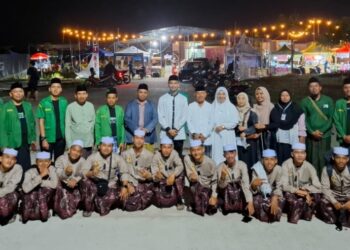 Malam Dzikir dan Sholawat Kebangsaan, Warnai Peringatan HUT RI ke-80 di Desa Persiapan Kasang Kebon Dalam 
