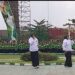 Serenade Seribu Siswa Menggema di Penurunan Bendera Merah Putih