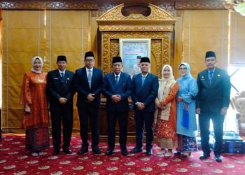 Wagub Sani Lantik Empat Pejabat Eselon II