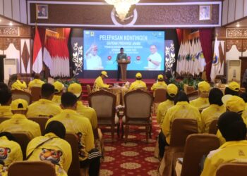 Sekda Sudirman Lepas Kontingen BAPOMI ke POMNAS XIX Jawa Tengah