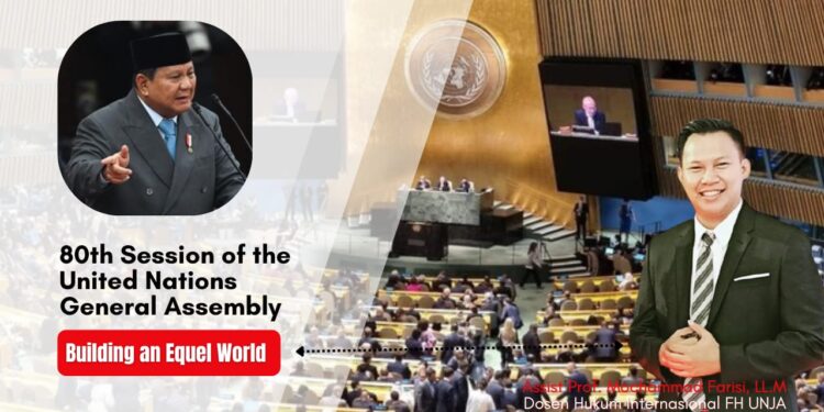 Jelang Pidato Presiden Prabowo di PBB, Dosen UNJA Rumuskan 6 Pesan yang Harus Disampaikan