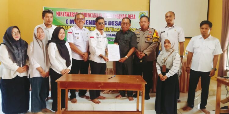 Pemerintah Desa Lagan Ulu Laksanakan Musrenbang RKPDes 2026, Ini 28 Usulan Prioritas Menjadi Harapan