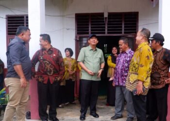 Pastikan Kualitas dan Akses Pendidikan Berkualitas, Bupati BBS Tinjau SD Negeri 167/IX Penggeratan Pelempang Mestong