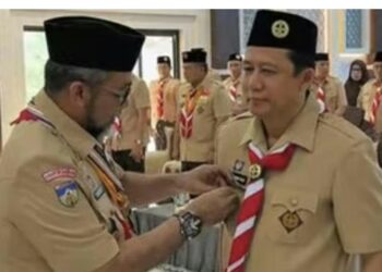 Bupati Bambang Bayu Suseno dilantik jadi Kamabicap Gerakan Pramuka Kabupaten Muaro Jambi 