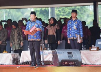 Bupati BBS Lantik 568 PPPK Tahap II Formasi 2024 di Candi Muaro Jambi 