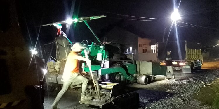 Lama Dinantikan Warga, Jalan RT 13 Keramas Kini Mulus, Warga Ucapkan Terima Kasih Ke Bupati Tanjabtim 