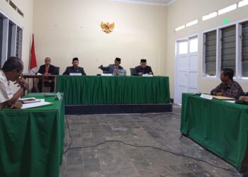  Hadirkan Saksi Ahli, Sidang Sengketa Permintaan Informasi Kades Rantau Puri Vs LSM Gerak Dilanjutkan Minggu Depan 