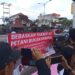 Desak Bebaskan Thawaf Ali, Aliansi Aktivis Jambi dan Petani Gelar Aksi di Mapolda Jambi