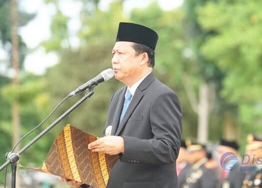 Bupati BBS Pimpin Upacara Hari Kesaktian Pancasila di Lapangan Bukit Cinto Kenang