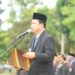 Bupati BBS Pimpin Upacara Hari Kesaktian Pancasila di Lapangan Bukit Cinto Kenang