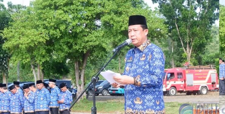 Bupati BBS Pimpin Upacara Hari Kesadaran Nasional di Bukit Cinto Kenang 