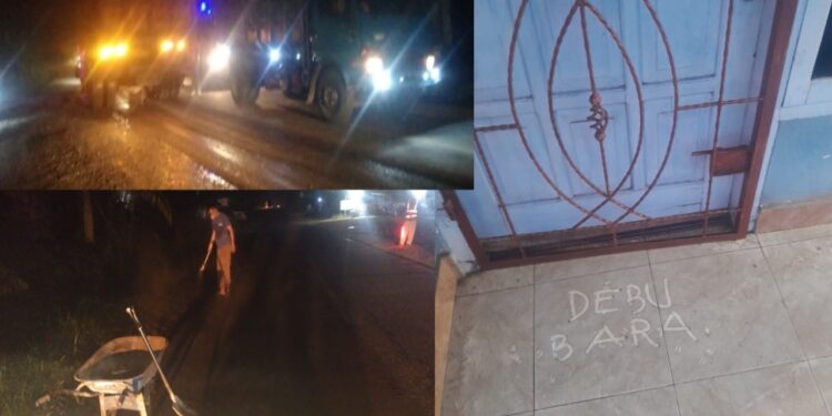 LPM Kampung Baru Bersihkan Tumpahan Batu Bara, Warga Resah Debu Selimuti Rumah