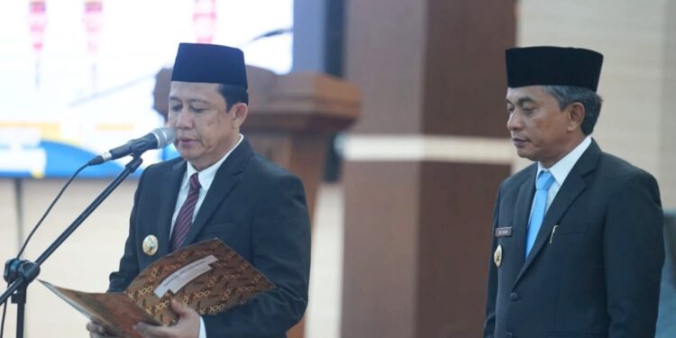Rotasi Besar di Muaro Jambi: Bupati Bambang Bayu Suseno Lantik Puluhan Pejabat Baru