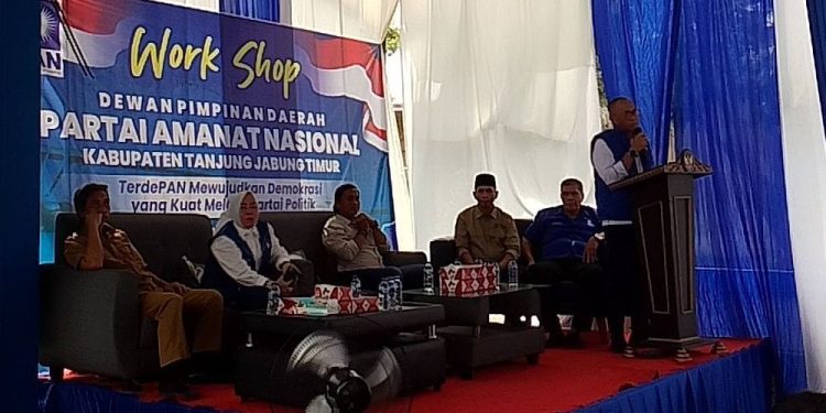 DPD PAN Tanjabtim Gelar Workshop Pendidikan Politik 