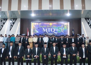 Wagub Sani Lantik Dewan Hakim MTQ Ke-54 Tingkat Provinsi Jambi