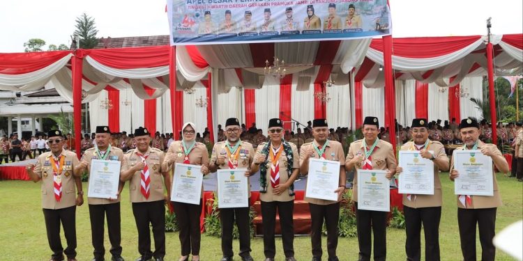 Sekda Sudirman Tekankan Peran Strategis Pramuka dalam Pembentukan Karakter Pemuda