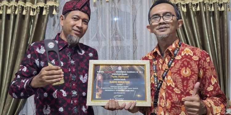 Radio Kedaton Raih Penghargaan Bergengsi di Anugerah KPID Jambi