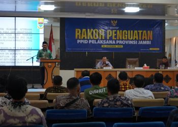 Buka Rakor Penguatan PPID, Sekda Sudirman: Skor ESG 94,7 Menunjukkan Komitmen Jambi Pada Pembangunan Berkelanjutan