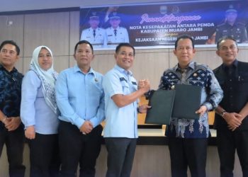 Bupati BBS ‘Gandeng’ Kejaksaan, Gebrak Penanganan Hukum Perdata dan TUN di Muaro Jambi 