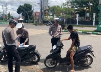 Hari Pertama Operasi Zebra 2025 di Batang Hari, Sedikitnya 50 Ranmor Terjaring Melanggar Lalu Lintas 