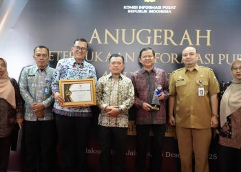 Terima Anugerah Keterbukaan Informasi Publik 2025, Al Haris Tegaskan Komitmen Transparansi Pemprov Jambi