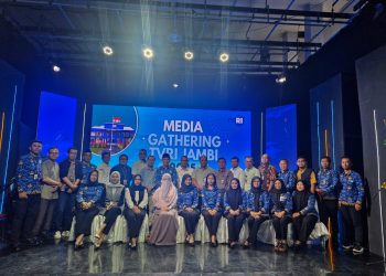 Diskominfo Provinsi Jambi Jadi Mitra Terbaik TVRI Jambi Tahun 2025