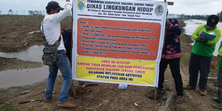 Kasus Perusakan Hutan Mangrove Sungai Sayang Bergulir ke DPR RI, Ancaman Serius bagi Pesisir Jambi