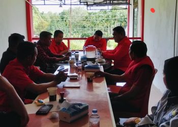 Ketua DPC PDI Perjuangan Tanjabtim Panaskan Mesin Partai Melalui Rapat Konsolidasi Bersama Korwil