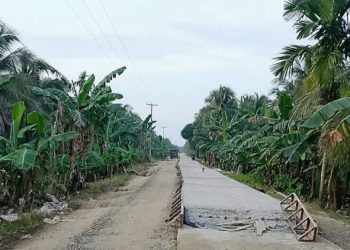 Yudi Hariyanto EY Kritik Proyek Jalan Rigid Beton Sadu, Realisasi Keuangan Diduga Tak Sejalan dengan Fisik