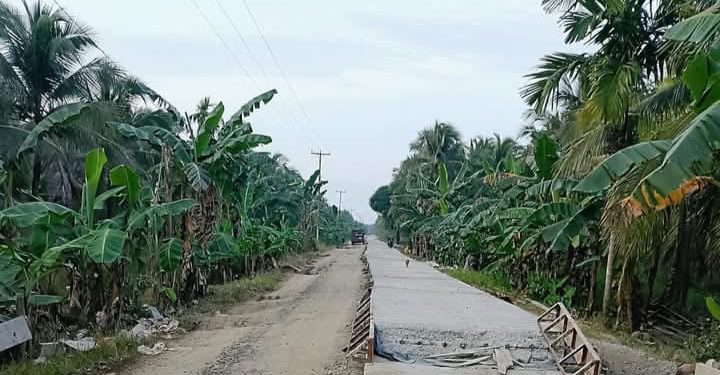 Yudi Hariyanto EY Kritik Proyek Jalan Rigid Beton Sadu, Realisasi Keuangan Diduga Tak Sejalan dengan Fisik