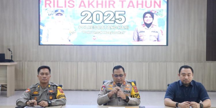 Batanghari di Tahun 2025, Kasus Kriminal Meningkat Signifikan