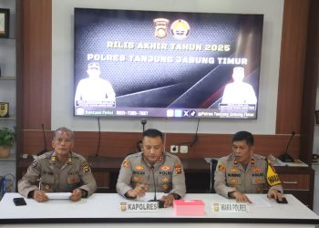 Refleksi Akhir Tahun Polres Tanjab Timur: Angka Kriminalitas Turun, Kasus Narkoba Menanjak