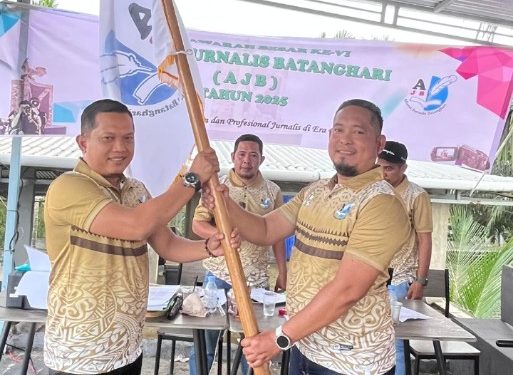 Raden Jufri Terpilih Nahkodai Aliansi Jurnalist Batanghari Periode 2025-2028