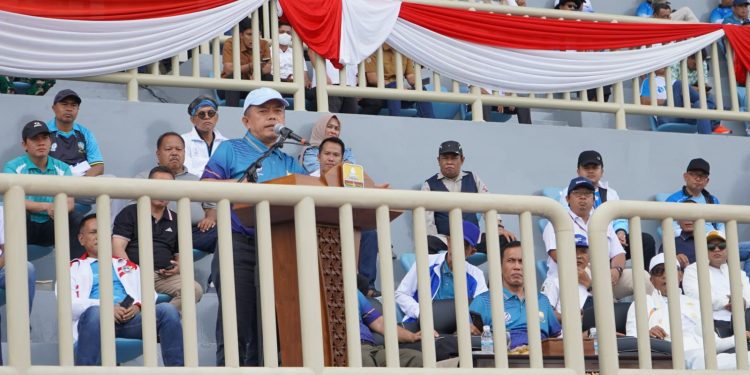 Buka Gubernur Cup di Stadion Swarnabhumi, Gubernur Al Haris Harap Ada Talenta-Talenta Sepak Bola dari Jambi