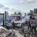 Dua Rumah Ludes Terbakar Di Sabak ILir Satu Warga Alami Luka Bakar 
