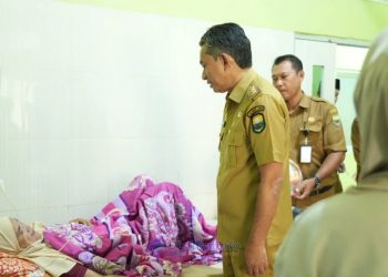Pastikan Pelayanan Kesehatan Maksimal, Wabup Jun Mahir Tinjau Pelayanan RSUD Sungai Bahar 