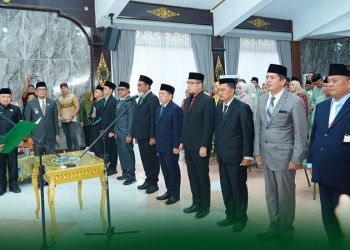 Bupati Fadhil Lantik Pejabat Eselon II dan III, Berharap Loyalitas dan Tuntutan Kinerja Profesional