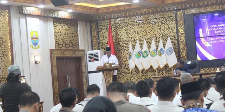 Wagub Sani: Penilaian Ombudsman Tingkatkan Komitmen Pemerintah dalam Pelayanan Publik