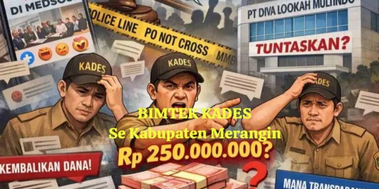 Dana Bimtek Kades se-kabupaten Merangin Diduga Raib, Ratusan Juta Menguap Tanpa Kejelasan