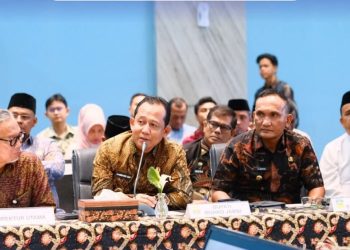Bupati BBS Hadiri Kunjungan Kerja Reses Komisi II DPR RI