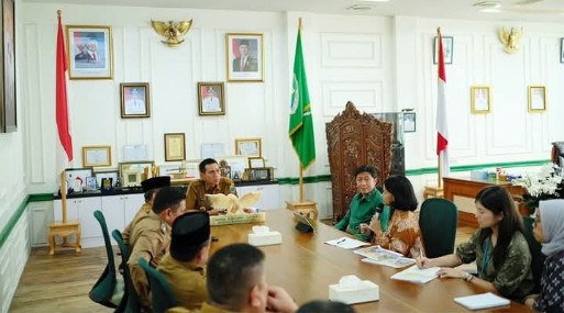 Perkuat Literasi dan Numerasi Bupati Fadhil Sambut Baik Audiensi Untuk Kemajuan Pendidikan