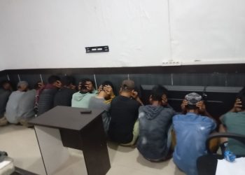 Satreskrim Polres Batanghari Amankan 12 Pelaku Pengolahan Emas Ilegal di Mersam