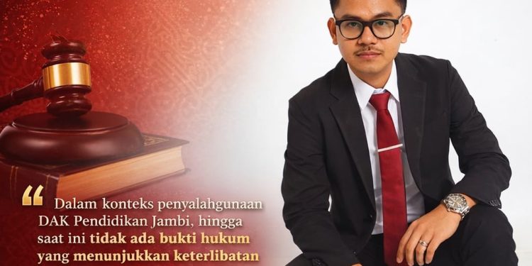“Menjaga Objektivitas Hukum: Tidak Tepat Menarik Gubernur dalam Perkara DAK Disdik Jambi”