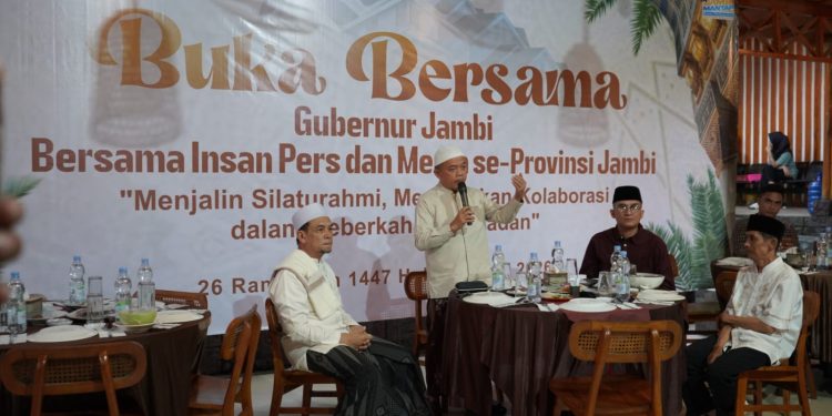 Gubernur Al Haris Minta Kolaborasi Pemprov dengan Insan Pers Ditingkatkan dalam Membangun Jambi